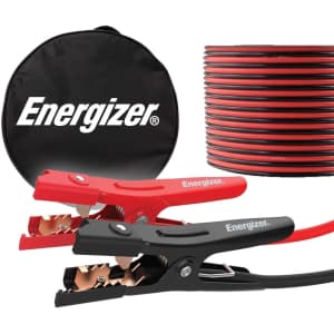 Energizer 6-Gauge 16-Foot Jumper Cables for $16