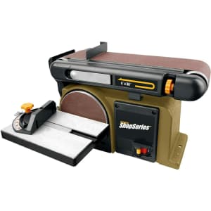 Rockwell Shop Series Combination 4" Belt and 6" Disc Sander for $80