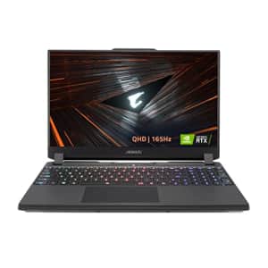 Gigabyte AORUS 15 XE4 15.6" QHD 165Hz Gaming Notebook Computer, Intel Core i7-12700H 2.3GHz, 16GB for $1,550