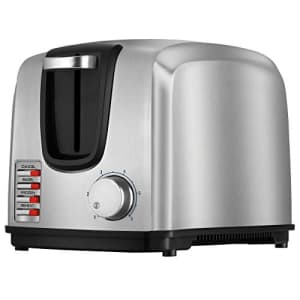 Black + Decker BLACK+DECKER 2-Slice Toaster, Modern, Stainless Steel, T2707S,Silver for $34 Black + Decker BLACK+DECKER 2-Slice Toaster, Modern, Stainless Steel, T2707S,Silver for $34