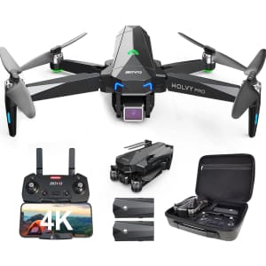 Aovo Quadcopter Drone with 4K Camera for $180