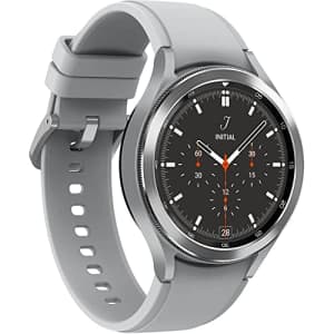 SAMSUNG Electronics Galaxy Watch 4 Classic R890 46mm Smartwatch GPS WiFi (International Model) for $225
