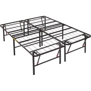 Amazon Basics 18" Queen Foldable Metal Platform Bed Frame for $138