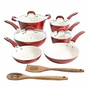Kenmore Arlington 12-Piece Nonstick Ceramic Forged Aluminum Induction Cookware Set for $79 Kenmore Arlington 12-Piece Nonstick Ceramic Forged Aluminum Induction Cookware Set for $79