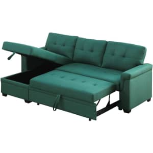 Lilola Home Lucca Sleeper Sectional Sofa for $476
