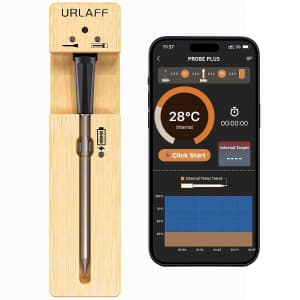 360-Foot Wireless Meat Thermometer for $34