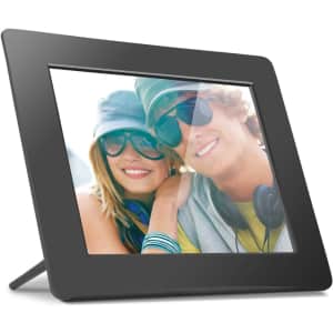 Aluratek 8" LCD Digital Photo Frame w/ Auto Slideshow for $37