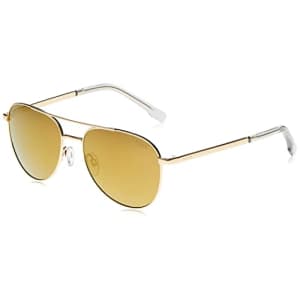 Bolle Evel Sunglasses - Shiny Gold/HD Polarized Brown Gold for $40