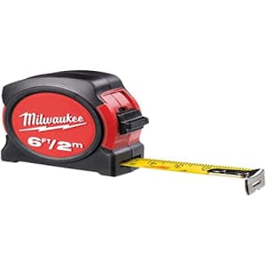 Milwaukee 045242468034 Tape Measure 2 m / 6 ft for $10