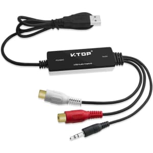 Fly Kan USB 2.0 Digital Audio Capture Card for $17