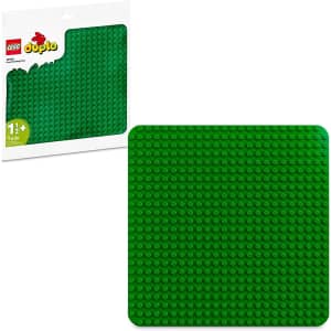 LEGO DUPLO Classic Green Building Plate for $7