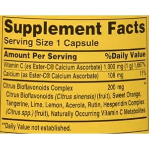 AMERICAN HEALTH ESTER C 1000MG CTRS BIOFLAVONOIDS, 90 Ounce for $29
