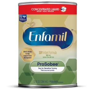 Enfamil ProSobee 13-oz. Soy-Based Infant Formula for $5 Enfamil ProSobee 13-oz. Soy-Based Infant Formula for $5