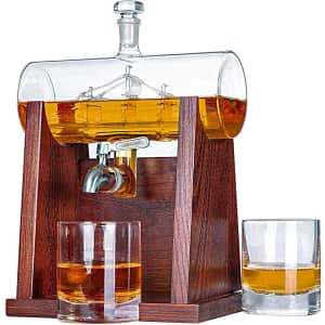 Jillmo Whiskey Decanter Set for $64