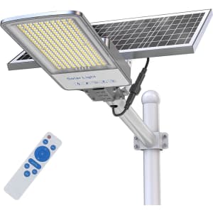 Yihuven 400W LED Solar Street Light for $90