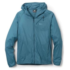 REI Co-Op Sale. We've pictured the REI Co-op Men's Flash Jacket for $49.83 (half off).