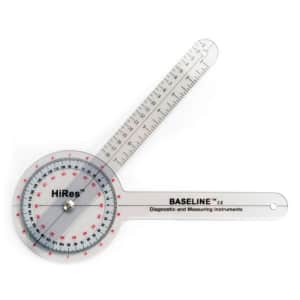 Baseline 12" Plastic HiRes 360 Degree ISOM Goniometer for $18 Baseline 12" Plastic HiRes 360 Degree ISOM Goniometer for $18
