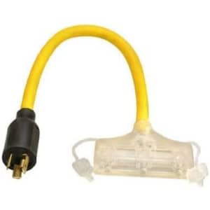 Coleman Cable Generator Power Cord Adapter for $11
