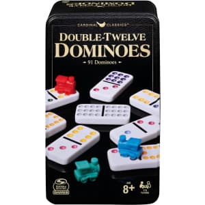 Spin Master Games Double Twelve Dominoes Set for $6