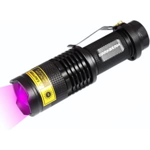 Darkbeam 395nm UV Blacklight LED Flashlight for $5 Darkbeam 395nm UV Blacklight LED Flashlight for $5