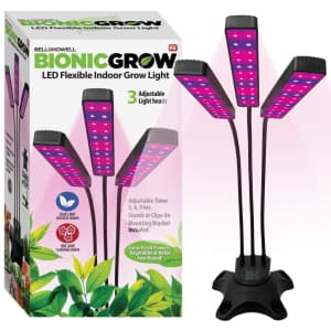 Bell + Howell Bionic Grow LED Flexible Indoor Grow Light for $20 Bell + Howell Bionic Grow LED Flexible Indoor Grow Light for $20