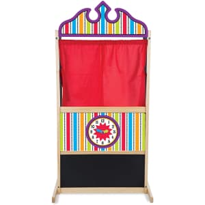 Melissa & Doug Deluxe Puppet Theater for $80