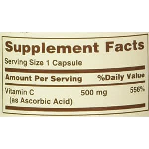Sundown Vitamin C 500 mg Capsules Time Release 90 Capsules for $8