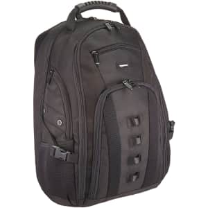 AmazonBasics Travel 17" Laptop Backpack for $49