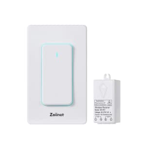 Zoiinet Wireless Light Switch Kit for $11