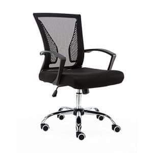 Modern Home Zuna Mid-Back Office Task Chair - Ergonomic Back Supporting Mesh Back Desk Chair for $97