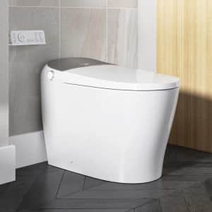 Horow Elongated Smart Bidet Toilet for $609