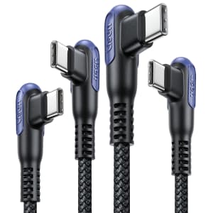 Lisen 6.6-Foot USB-C Cable 4-Pack for $7