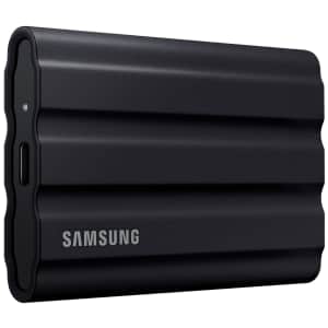 Samsung T7 Shield 2TB External USB 3.2 Gen 2 Rugged SSD for $150