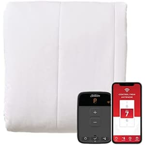 Sunbeam Wi-Fi Connected Full Electric Blanket for $58