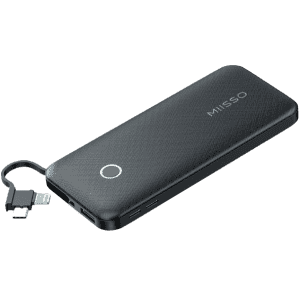 Miiso 10,000mAh Portable Power Bank for $12 Miiso 10,000mAh Portable Power Bank for $12