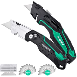 Vigrue Retractable Utility Knife 2-Pack for $15