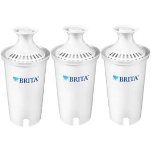 Brita Water Replacement Filters for Pitchers and Dispensers 3-Pack for $7.13 w/ Sub. & Save