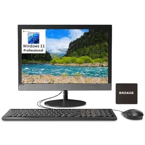 Lenovo V130 20 AIO 19.5" WXGA+ Business All-in-One Desktop Computer, Intel Celeron J4025 Processor, for $469