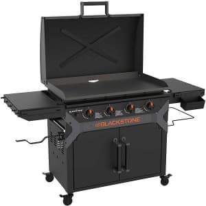 Blackstone 36" Iron Forged Griddle with Cabinet for $800