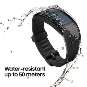 Samsung Gear Fit2 Pro SM-R365NZKAXAR large Smart fitness band for $99