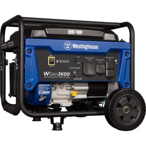 Westinghouse WGen3600 Portable Generator for $780