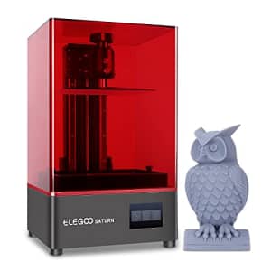 ELEGOO Saturn MSLA Photocuring 3D Printer with 8.9inch 4K Monochrome LCD Screen and Matrix UV LED for $342