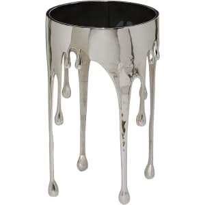 Deco 79 Aluminum Drip Accent Table for $160