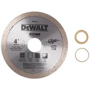 DEWALT DW4790 4-Inch Tile Blade for $18 DEWALT DW4790 4-Inch Tile Blade for $18