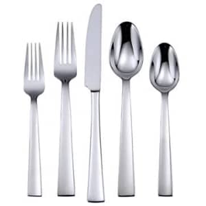 Oneida Madison Avenue 45-Piece Stainless Steel Flatware Set for $50 Oneida Madison Avenue 45-Piece Stainless Steel Flatware Set for $50