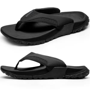 Men's Arch Support Flip Flops for $13