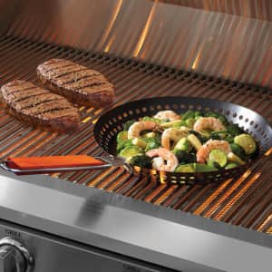 Mr. Bar-B-Q Removable Cast Iron Skillet for $14