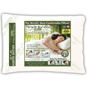 Ontel Miracle Shredded Memory Foam Pillow for $15 Ontel Miracle Shredded Memory Foam Pillow for $15