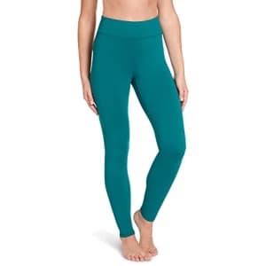 Jockey Women's Activewear Brushed Thermal Pant, Magnolia Leaves, XL for $34