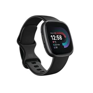 Fitbit Versa 4 Fitness Smartwatch with Daily Readiness, GPS, 24/7 Heart Rate, 40+ Exercise Modes, for $150